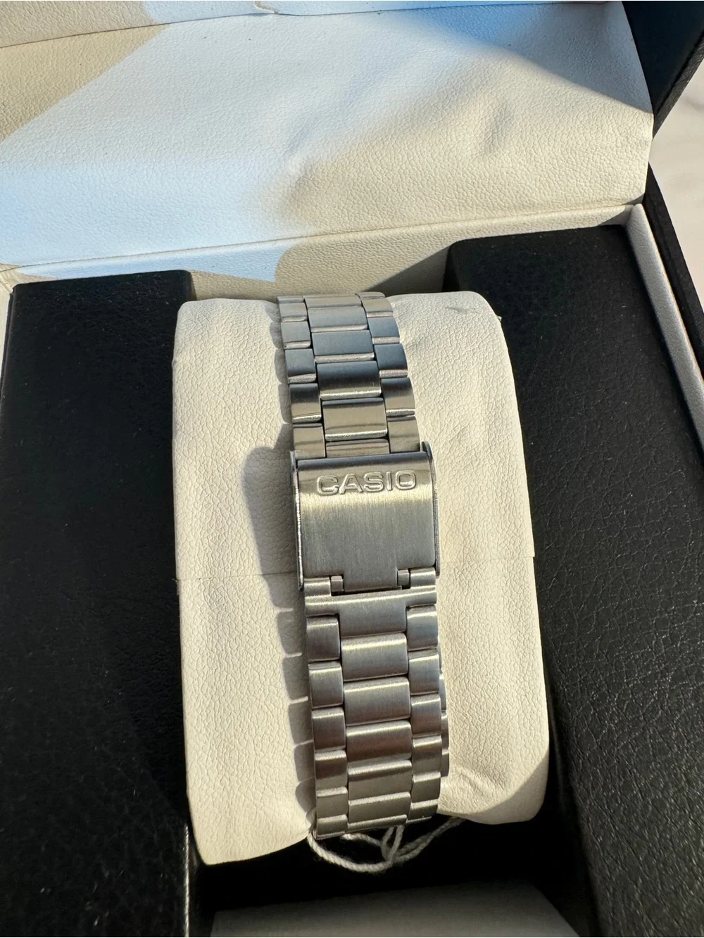 Casio Men's Silver Analog-Digital Watch AQ230A-7AVT
